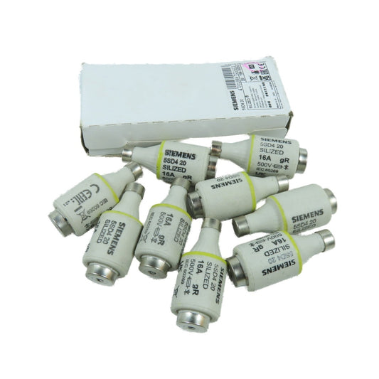 Siemens 5SD4 20 16A gR DII SILIZED Fuse Link 500V Lot Of 14
