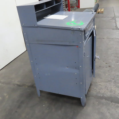 Shop Desk Shop Stand Workstation Cabinet Organizer 34" x 29" x 36" Tall
