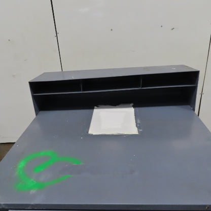 Shop Desk Shop Stand Workstation Cabinet Organizer 34" x 29" x 36" Tall