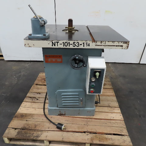 Northtech NT-101-53-1 1/4 Industrial Wood Shaper 1-1/4" Spindle 230V 3Ph 5HP