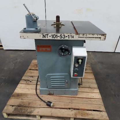 Northtech NT-101-53-1 1/4 Industrial Wood Shaper 1-1/4" Spindle 230V 3Ph 5HP