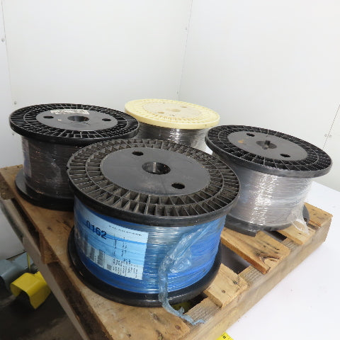 Mount Joy Wire .0162 PHOS Garter Spring Wire 75 lbs Per Spool Lot Of 4