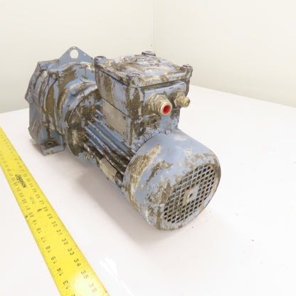 Motovario PRC/063 B3-6-7-8 Inline Gearmotor 88.6:1 Ratio 230/400V 3Ph