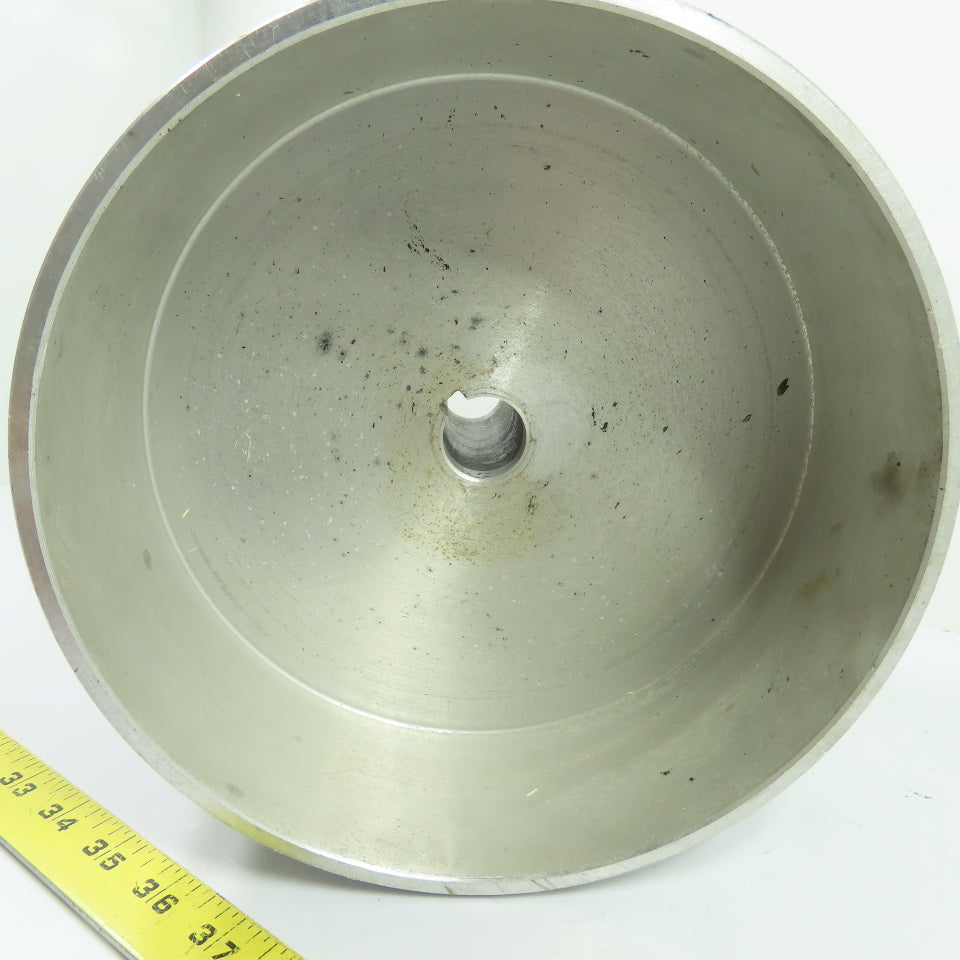 9-1/4" OD x 6-1/4" Wide Aluminum Conveyor Idler Roller 28mm Bore