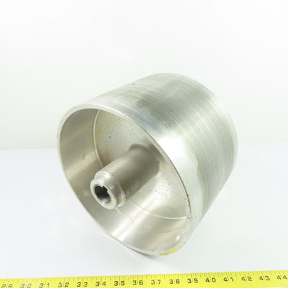 9-1/4" OD x 6-1/4" Wide Aluminum Conveyor Idler Roller 28mm Bore
