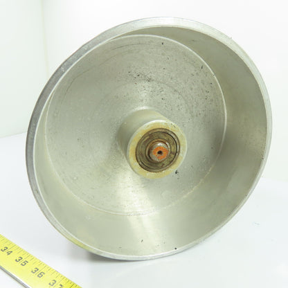 9-1/4" OD x 6-1/4" Wide Aluminum Conveyor Idler Roller 1-3/8" Shaft
