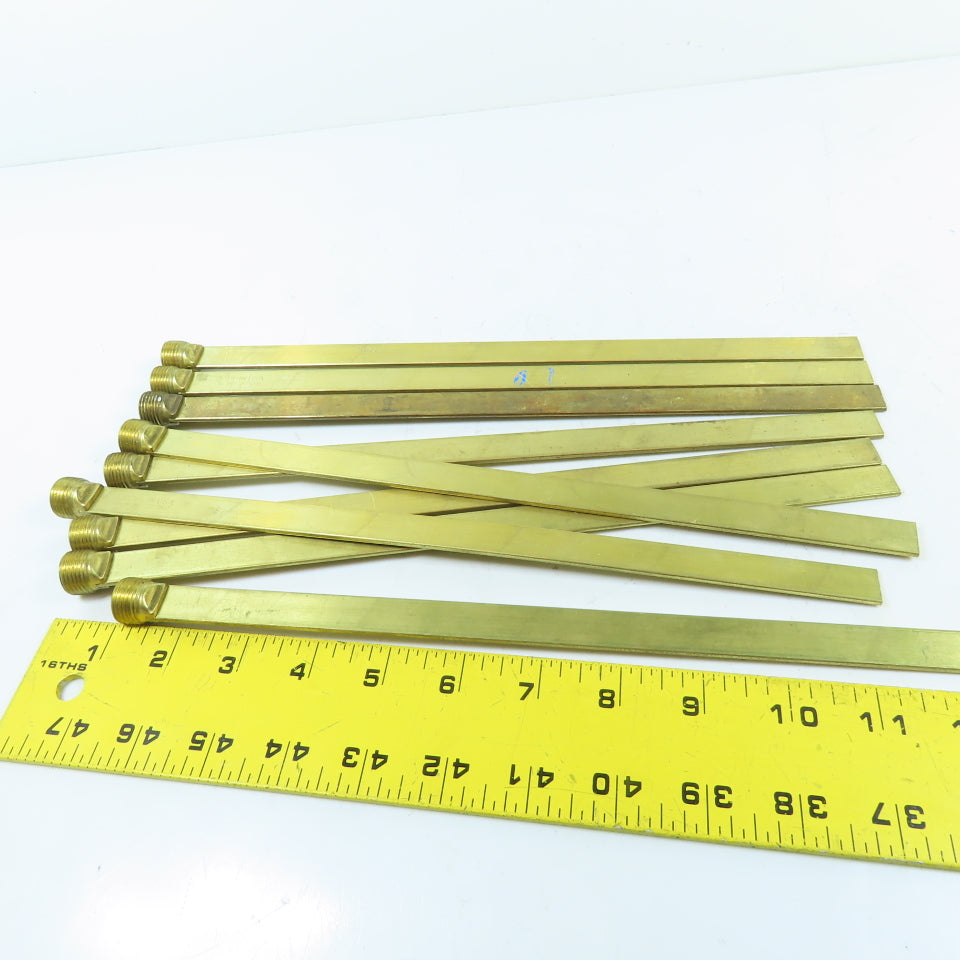 DME SB38x12 3/8" NPT x 12" Brass Baffle Plug 9/16" Wide Lot Of 9