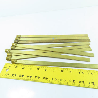 DME SB38x12 3/8" NPT x 12" Brass Baffle Plug 9/16" Wide Lot Of 9