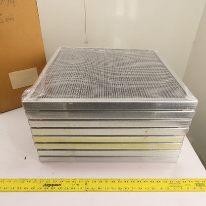 P0540009-00189 24" x 24" Aluminum Mesh Panel Filter Element Lot Of 8