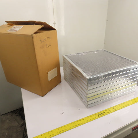 P0540009-00189 24" x 24" Aluminum Mesh Panel Filter Element Lot Of 8