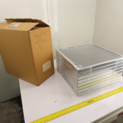 P0540009-00189 24" x 24" Aluminum Mesh Panel Filter Element Lot Of 8