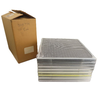 P0540009-00189 24" x 24" Aluminum Mesh Panel Filter Element Lot Of 8