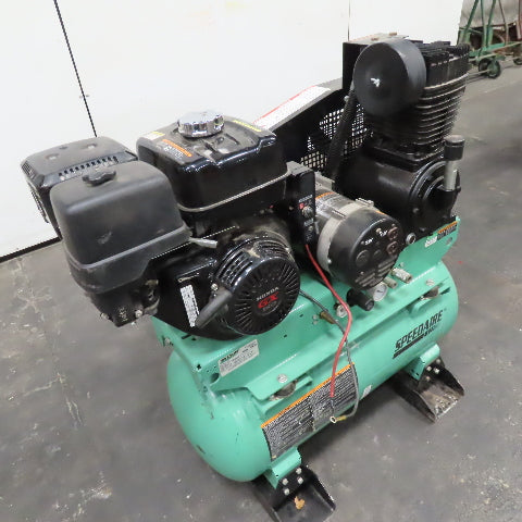 Speedaire AG2-SH13-30GE 6EWK6 30 Gal Air Compressor Generator Honda GX390 3500W