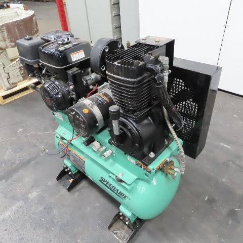 Speedaire AG2-SH13-30GE 6EWK6 30 Gal Air Compressor Generator Honda GX390 3500W