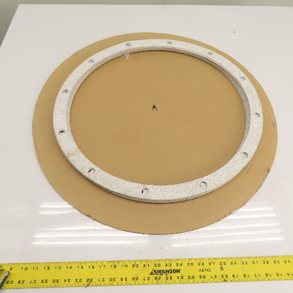 Pilot Burner Gasket 24-1/2" x 21-1/2" Flange Gasket Lot of 8