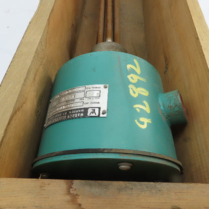 Warren Electric 2RS4.5-07-4-3-4 14.5kW 48" Screw Plug Immersion Heater 460V 3Ph
