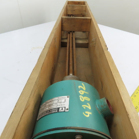 Warren Electric 2RS4.5-07-4-3-4 14.5kW 48" Screw Plug Immersion Heater 460V 3Ph