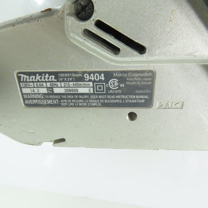 Makita 9404 4"x24" Variable Speed Belt Sander 120V 1Ph 8.8A