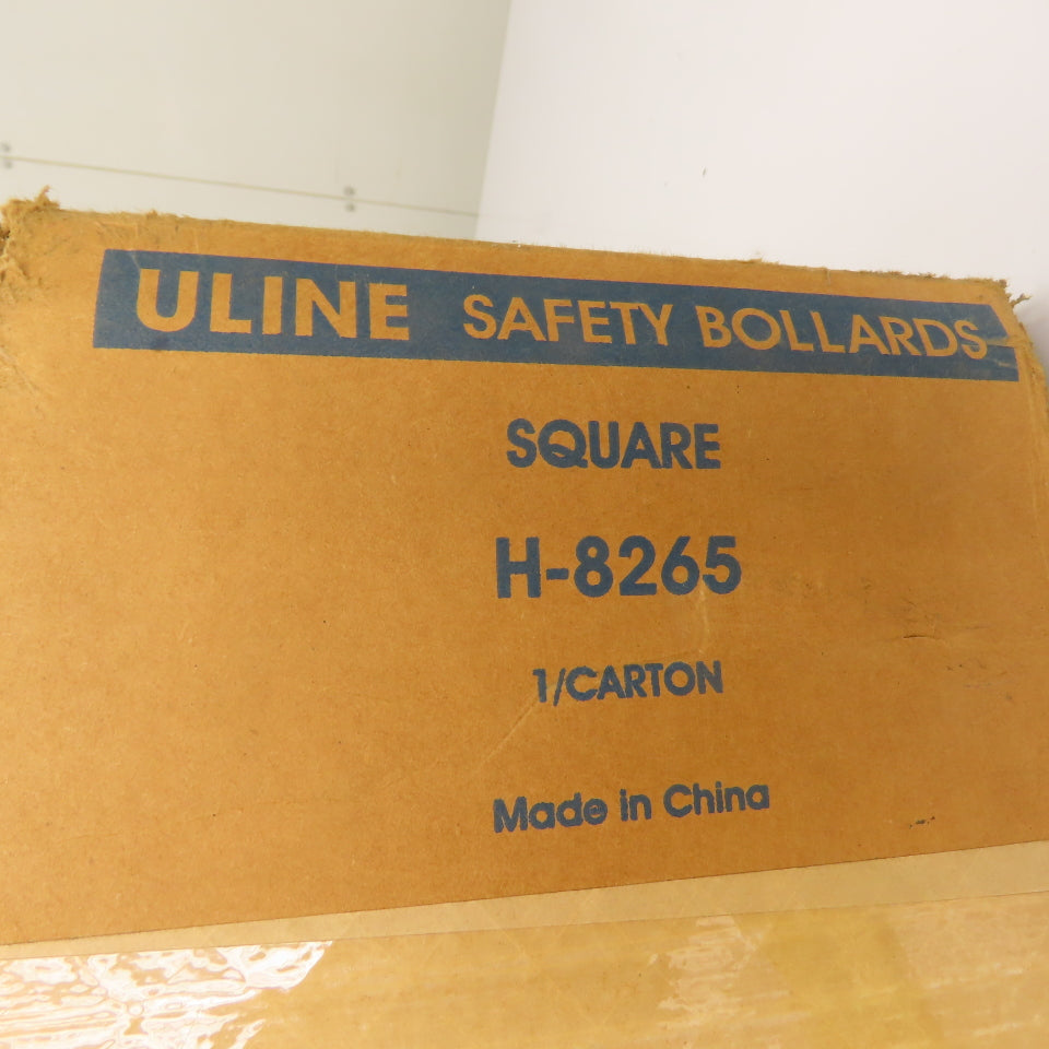 Uline H-8265 42" Fixed Square Safety Bollard 4.5" Diameter New