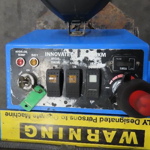 Innovatech Terminator 2100XM Ride-On 20HP LP Propane Floor Scraper Demo Machine