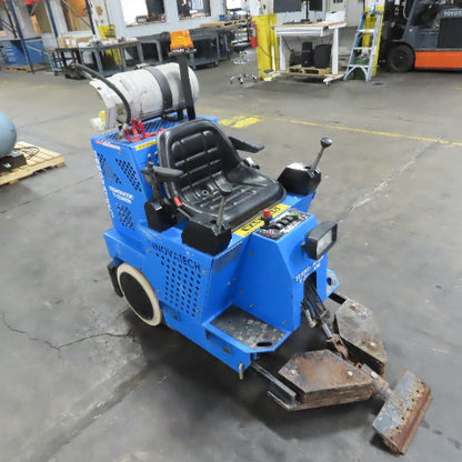 Innovatech Terminator 2100XM Ride-On 20HP LP Propane Floor Scraper Demo Machine