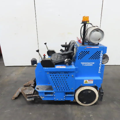 Innovatech Terminator 2100XM Ride-On 20HP LP Propane Floor Scraper Demo Machine