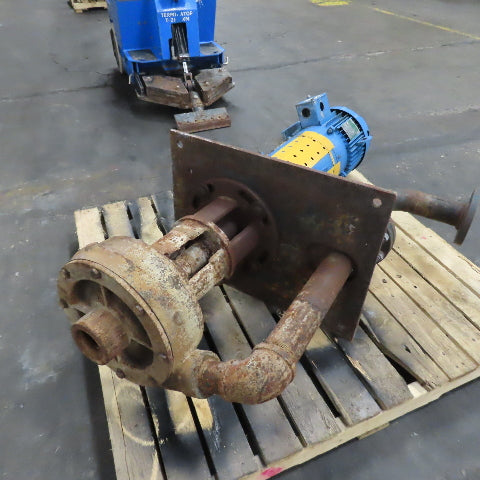 Gusher 2.5X2.5-10S EL-CDM-AP 5HP Vertical End Suction Pump 115 GPM 95' TDH 3Ph