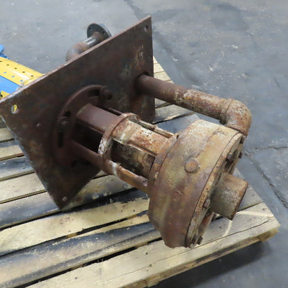Gusher 2.5X2.5-10S EL-CDM-AP 5HP Vertical End Suction Pump 115 GPM 95' TDH 3Ph