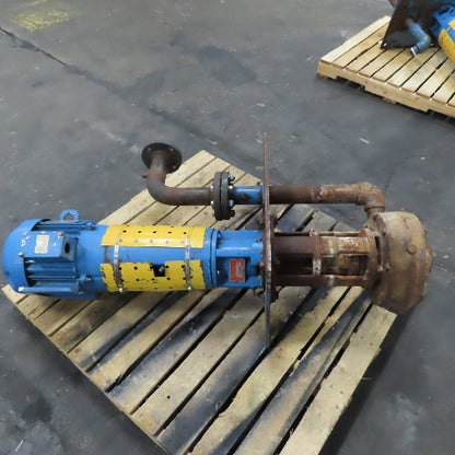 Gusher 2.5X2.5-10S EL-CDM-AP 5HP Vertical End Suction Pump 115 GPM 95' TDH 3Ph