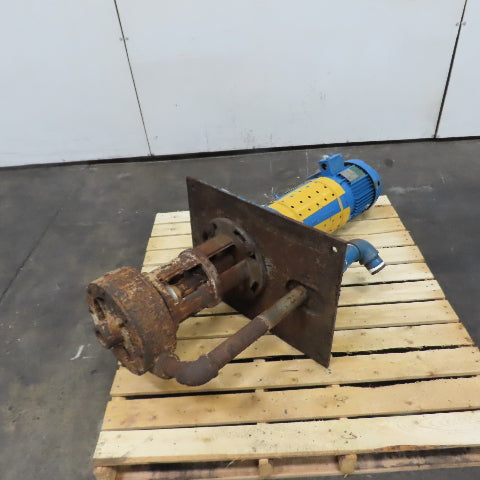 Gusher 1.5X1.5-9SE EL-CDM-AP 3HP Vertical End Suction Pump 75GPM 55' TDH 3Ph