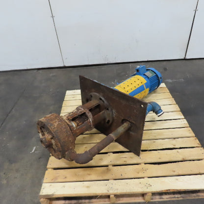 Gusher 1.5X1.5-9SE EL-CDM-AP 3HP Vertical End Suction Pump 75GPM 55' TDH 3Ph