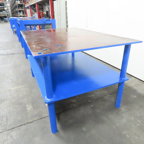60" x 40.5" Steel Top Work Bench Assembly Welding Table 33.25" Tall (New Paint)
