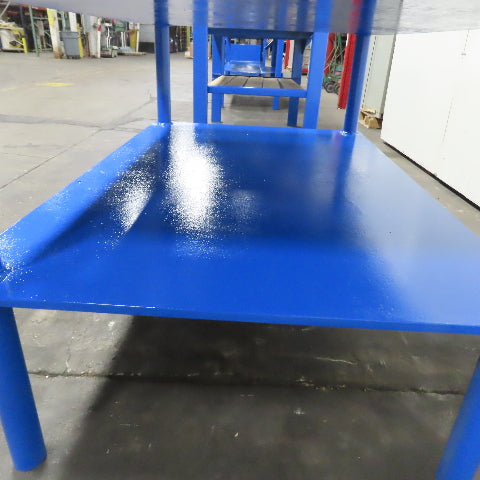60" x 40.5" Steel Top Work Bench Assembly Welding Table 33.25" Tall (New Paint)