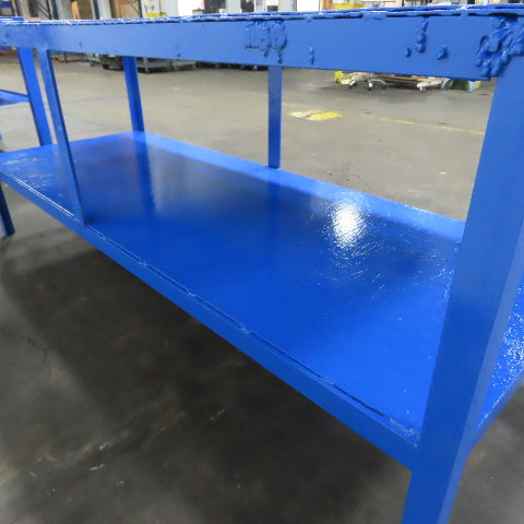 88" x 32" Steel Top Work Bench Assembly Welding Table 36" Tall (New Paint)