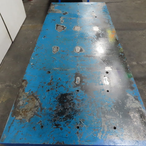 84" x 36" Steel Top Work Bench Assembly Welding Table 29.5" Tall (New Paint)
