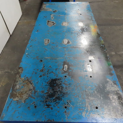 84" x 36" Steel Top Work Bench Assembly Welding Table 29.5" Tall (New Paint)