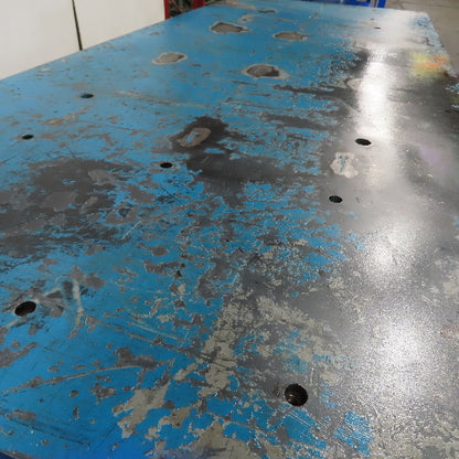 84" x 36" Steel Top Work Bench Assembly Welding Table 29.5" Tall (New Paint)
