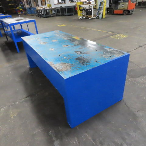 84" x 36" Steel Top Work Bench Assembly Welding Table 29.5" Tall (New Paint)