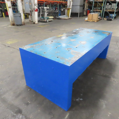 84" x 36" Steel Top Work Bench Assembly Welding Table 29.5" Tall (New Paint)