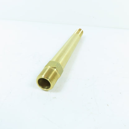 DME APN38-7 3/8" NPT x 7" OAL ADJ Hex Nipple Solid Brass