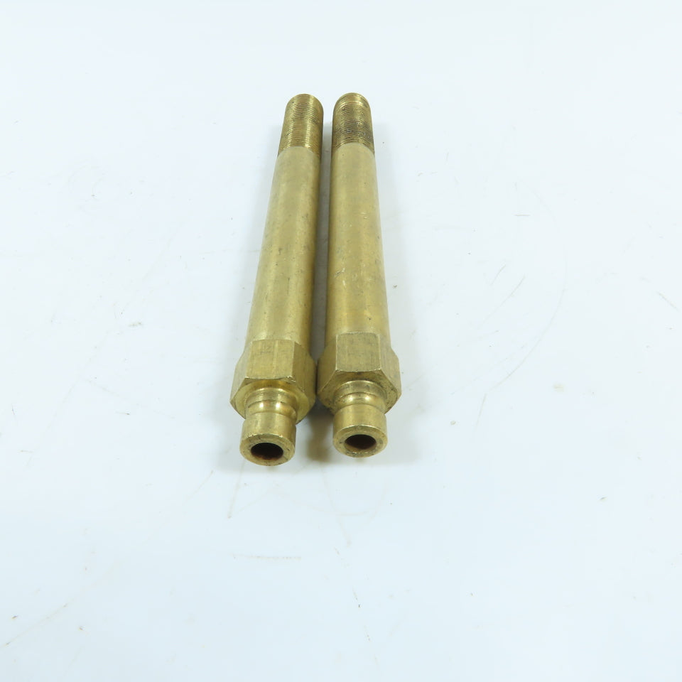 DME 252X512 1/4" NPT x 5-1/2" OAL Solid Brass Extension Plug Lot Of 2