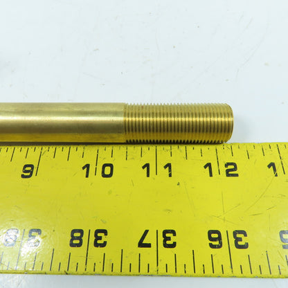 DME 3/8" MNPT x 5-1/2" OAL Brass Extension Elbow 1/4" FNPT