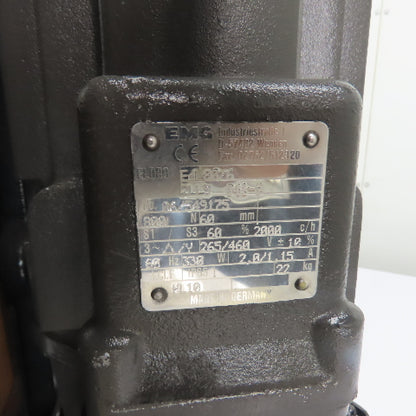Konecranes USB3-I-80-6 Thruster Disc Brake Assembly 265/460V 3Ph