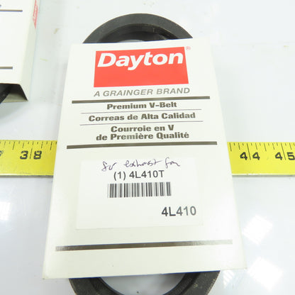 Dayton 4L410T 4L410 V-Belt 1/2" x 41" Belt Lot Of 3
