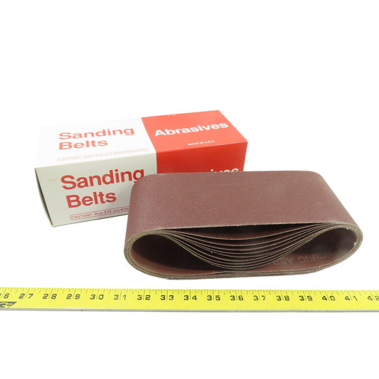 Pacific Abrasives PI120X-4X24 4x24 120 Grit Aluminum Oxide Sanding Belt