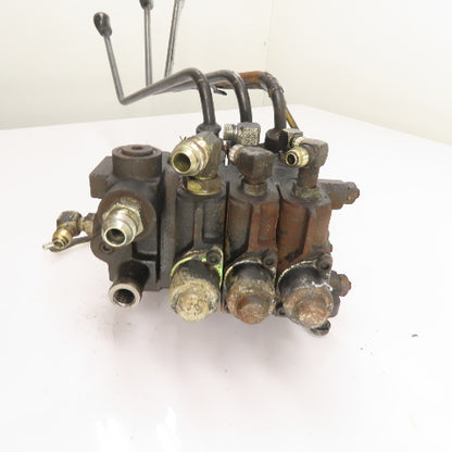 Yale 9099166-10 3-Spool Forklift Valve Hydraulic Mast Hand Control Assy