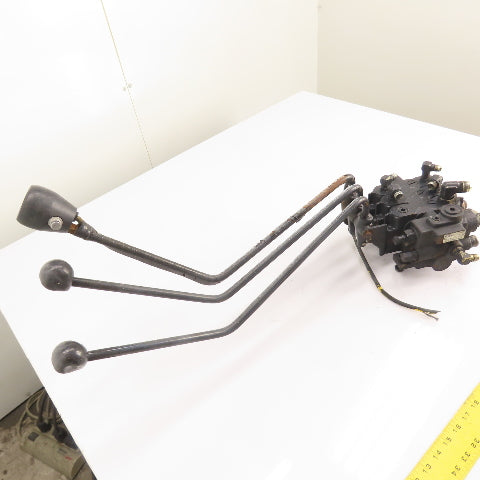 Yale 9099166-10 3-Spool Forklift Valve Hydraulic Mast Hand Control Assy