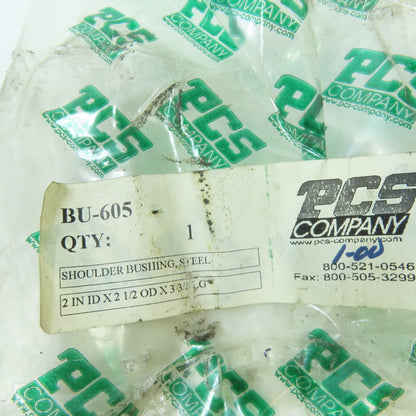 PCS BU-605 2" ID x 2-1/2" OD Shoulder Bushing