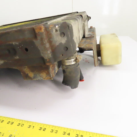 Yale A 388220 Forklift Radiator Assembly W/Fan Shroud & Coolant Reservoir Tank