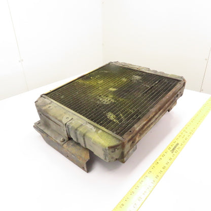 Yale A 388220 Forklift Radiator Assembly W/Fan Shroud & Coolant Reservoir Tank